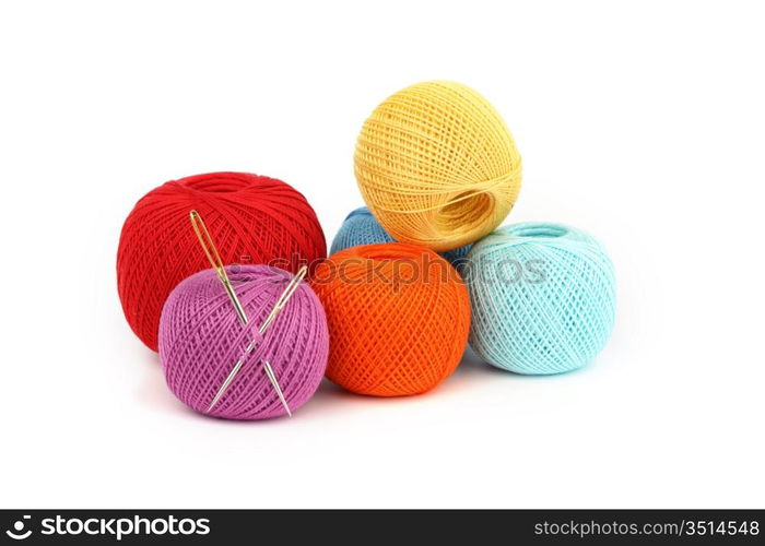 thread isolated on white background