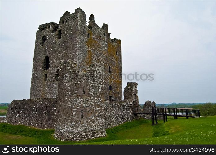Threave Castle. ruin of Threave Castle on an island in the river Dee