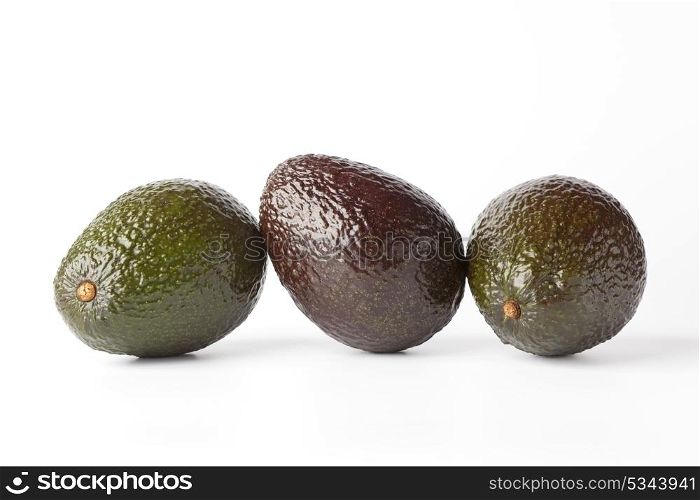 Three avocado&rsquo;s in a row