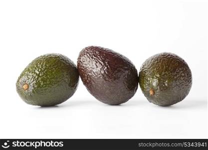 Three avocado&rsquo;s in a row