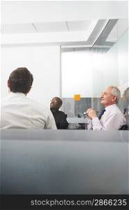 Three Businessman in Meeting