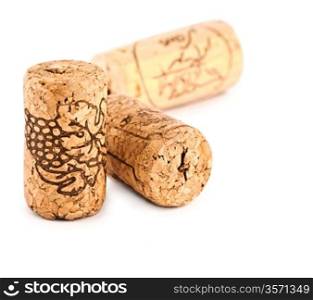 three cork isolated