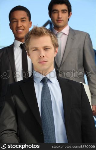 Three corporate guys