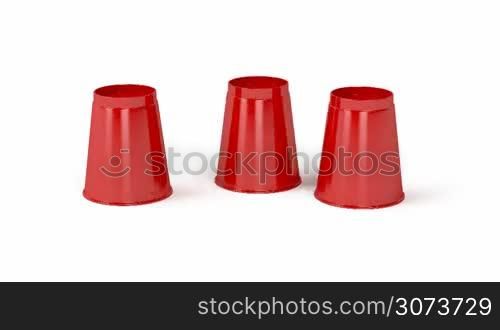 Three cups and a ball game
