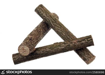 Three logs