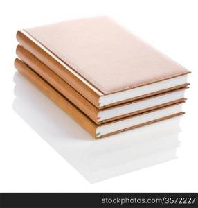 three notebooks