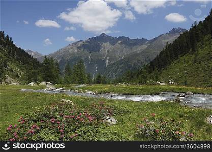 Tiefental Valley Austria Tirol Kaunergrat