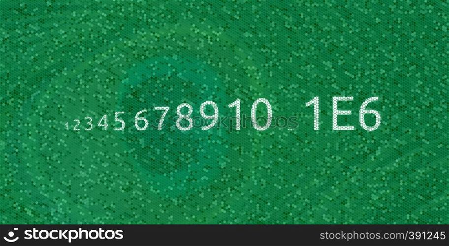 tiled number order