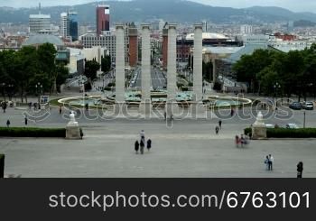 Time lapse from Montjuic