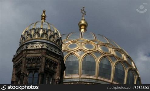 Time lapse of the dome with star of David