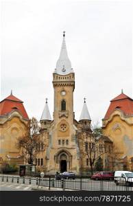 Timisoara city romania Piarist monks order landmark architecture