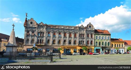 timisoara city romania traian square landmark panorama