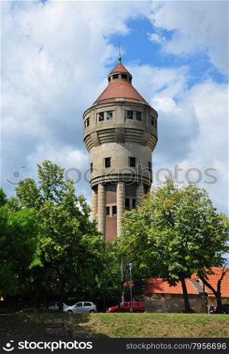 timisoara city romania water tower landmark architecture