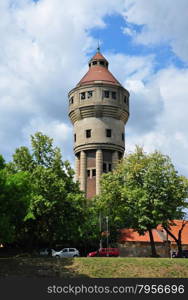 timisoara city romania water tower landmark architecture