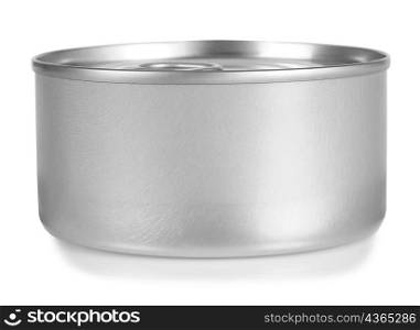 Tin can. Isolated