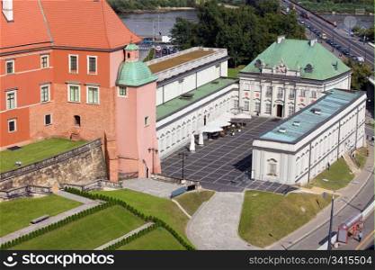 Tin-Roofed Palace (Pod Blacha Palace), next to the Royal Palace in Old Town of Warsaw, Poland
