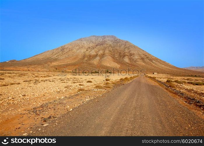 Tindaya mountain Fuerteventura at Canary Islands of Spain