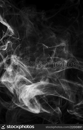tinted smoke textured fog black background