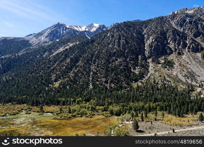 Tioga Pass in Yosemite National Park, California