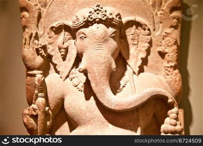 Tipical iconic statue of Induism religion, Ganesh (also said Ganesha)