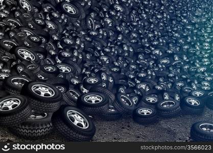 tires background
