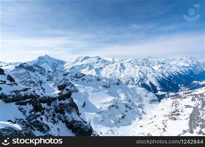 Titlis mountain in summer, Switzerland