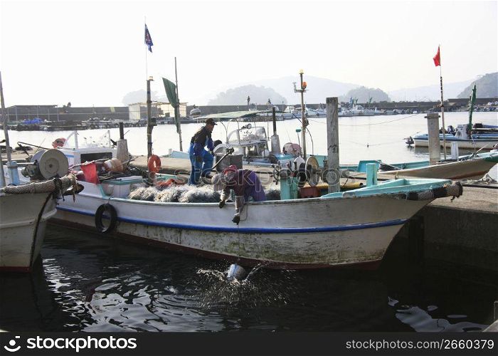 Toba fishing port