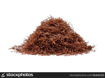 tobacco isolated on white background