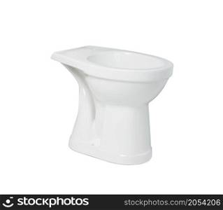 Toilet Bowl isolated on white background. Toilet Bowl isolated