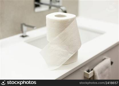 toilet paper bathroom