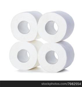Toilet paper isolated