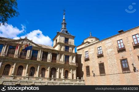Toledo Ayuntamiento in Castile La Mancha of Spain