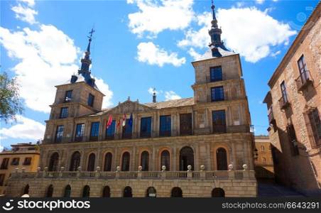 Toledo Ayuntamiento in Castile La Mancha of Spain