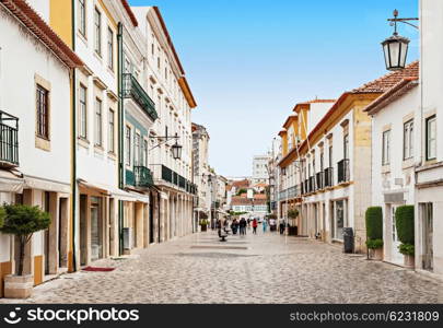 Tomar city center, Santarem District in Portugal