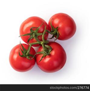 tomato cherry isolated on white background. tomato 