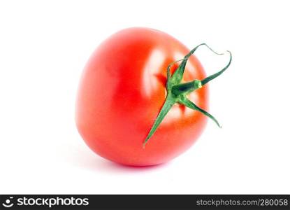 tomato isolated over white background