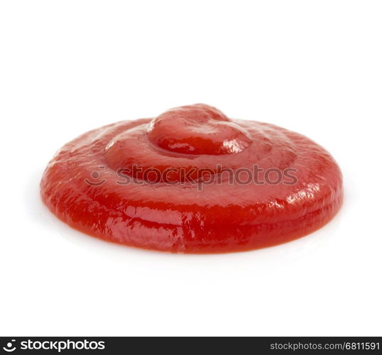 tomato sauce isolated on white background