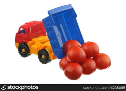 Tomatoes and the truck