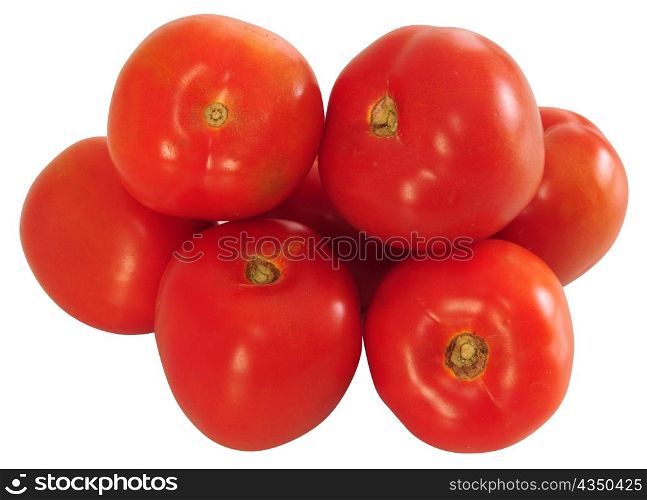 Tomatoes isolated