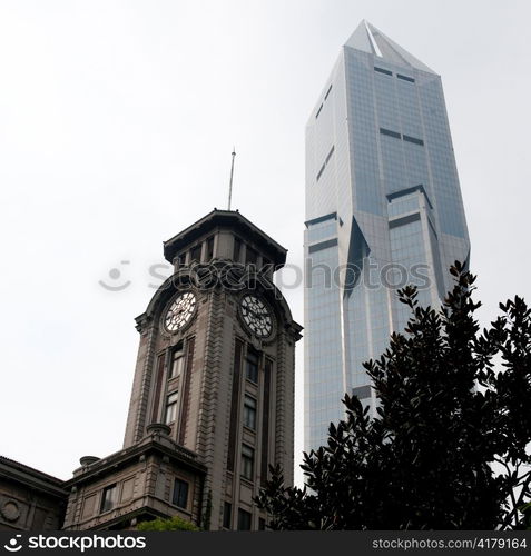 Tomorrow Square tower at People&acute;s Square, Shanghai, China