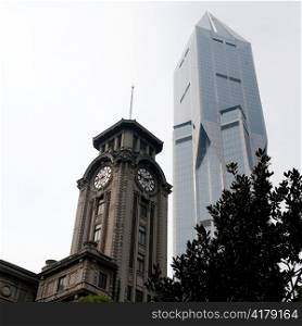 Tomorrow Square tower at People&acute;s Square, Shanghai, China