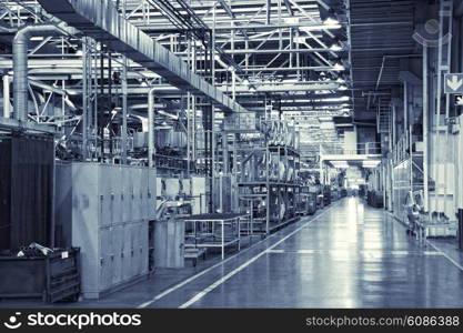 toned shot of industrial background