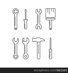 Tool Vector logo icon design illustration