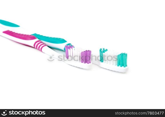 tooth brush isolated on a white background