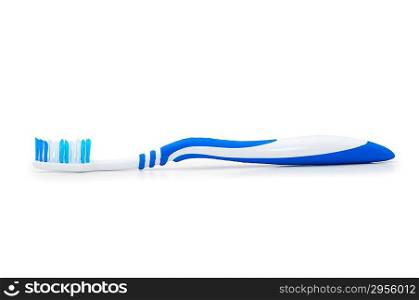 Tooth brush isolated on the white background