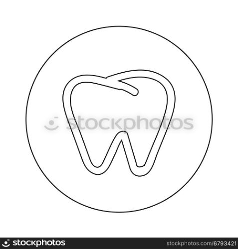 Tooth Icon illustration design