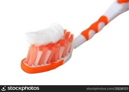 toothbrush isolated on a white background
