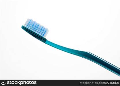Toothbrush on a white background