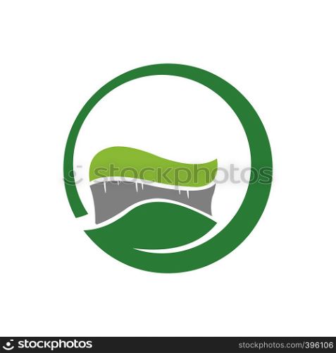 Toothpaste logo template