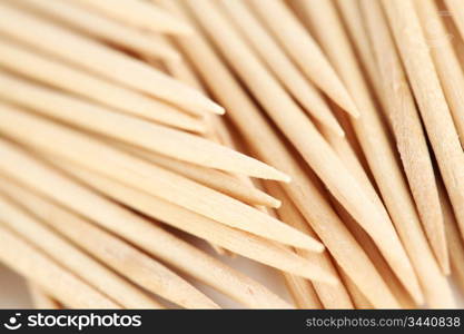 toothpick macro close up